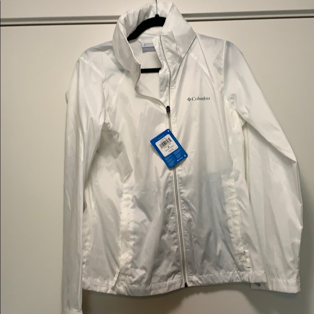 White Columbia wind breaker